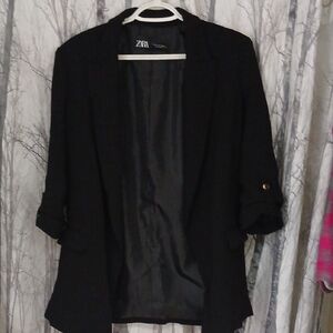 Zara Elegant Black Outerwear